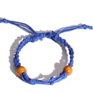 Kristall Edelstein Armband Kordel 20-28cm/7.8-11inch - Marine
