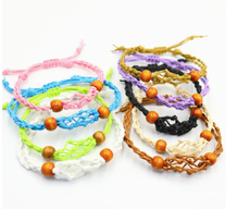 Armbandkordel aus Kristall-Edelsteinen, 20–28 cm, Mixpack, 5 Stück von jeder Farbe