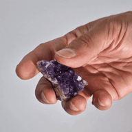 Kleiner natürlicher Amethystcluster hoher Qualität (ca. 3–8 cm)