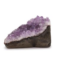 Mittlerer natürlicher Amethyst-Cluster von hoher Qualität (ca. 350–450 g, 7,5–10 cm)