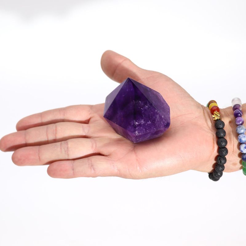 Amethystspitzen mittlerer satter Farbe (ca. 5,5–6,5 cm)