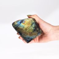 Große Steine ​​aus Madagaskar-Labradorit (ca. 635-750g 80-110mm)