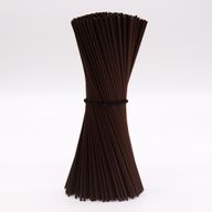 3 mm x 25 cm Bündel Faserblätter – (ca. 250) – Schokolade