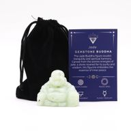 Edelstein Großer Buddha - Jade 50x40x20mm