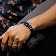 Edelstein-Doppelkraft-Armbänder - Sodalith