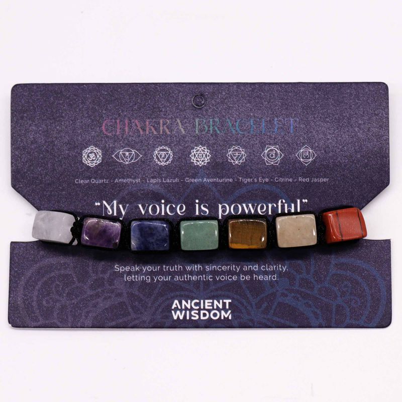 Chakra-Armbänder - Trommelsteine