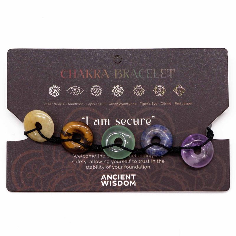 Chakra-Armbänder - Große Donuts