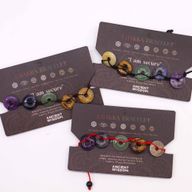 Chakra-Armbänder - Große Donuts