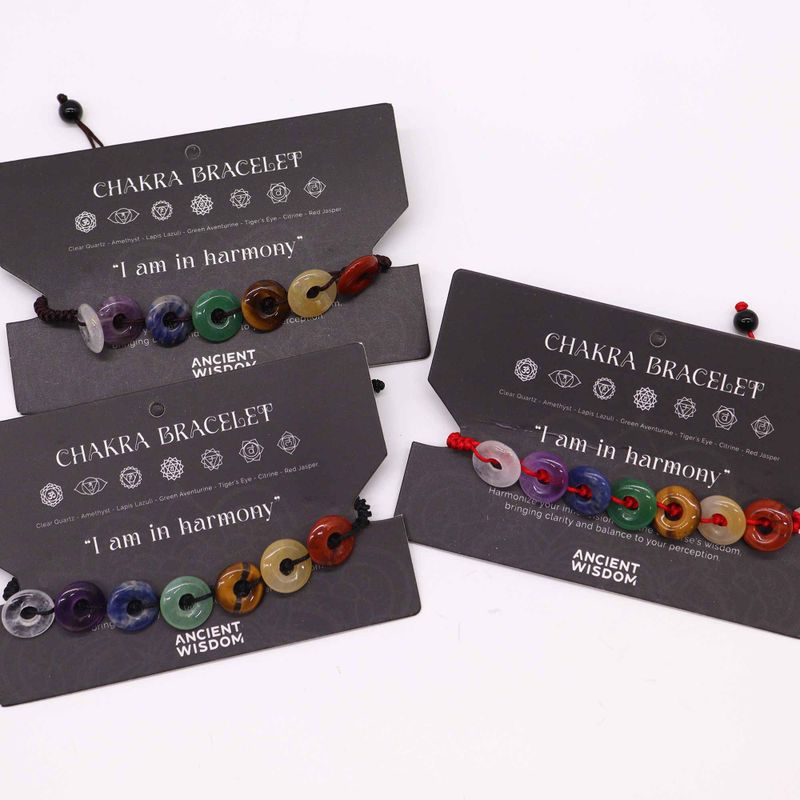 Chakra-Armbänder - Mini-Donuts