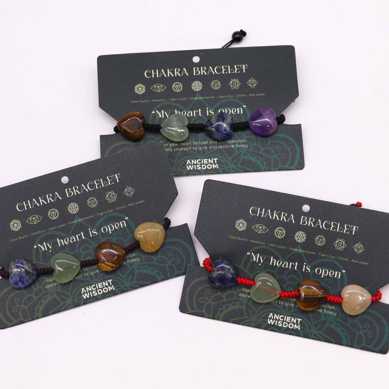 Chakra-Armbänder - Herzen