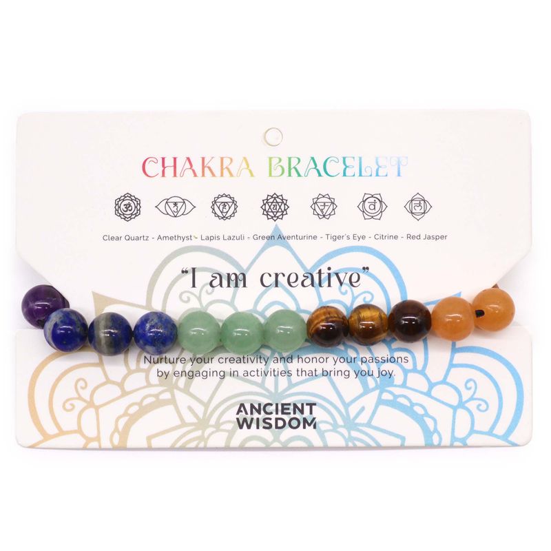 Chakra-Armbänder - 21 Steine