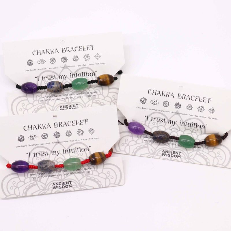 Chakra-Armbänder - Perlen