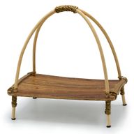 Kokosnussblatt-Teeständer - Natur