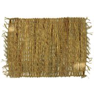 Natürliches Tischset aus Wasserhyazinthe - Robusta und Fransen