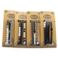 Premium-Armband-Sets für Herren – City Slicker Blacks (sortiert)