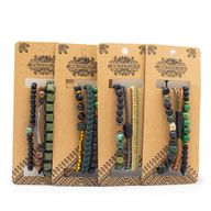 Premium-Armband-Sets für Herren – Outdoor Greens (sortiert)