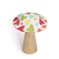 Kleiner Pilz - 10cm - Pastellherzen