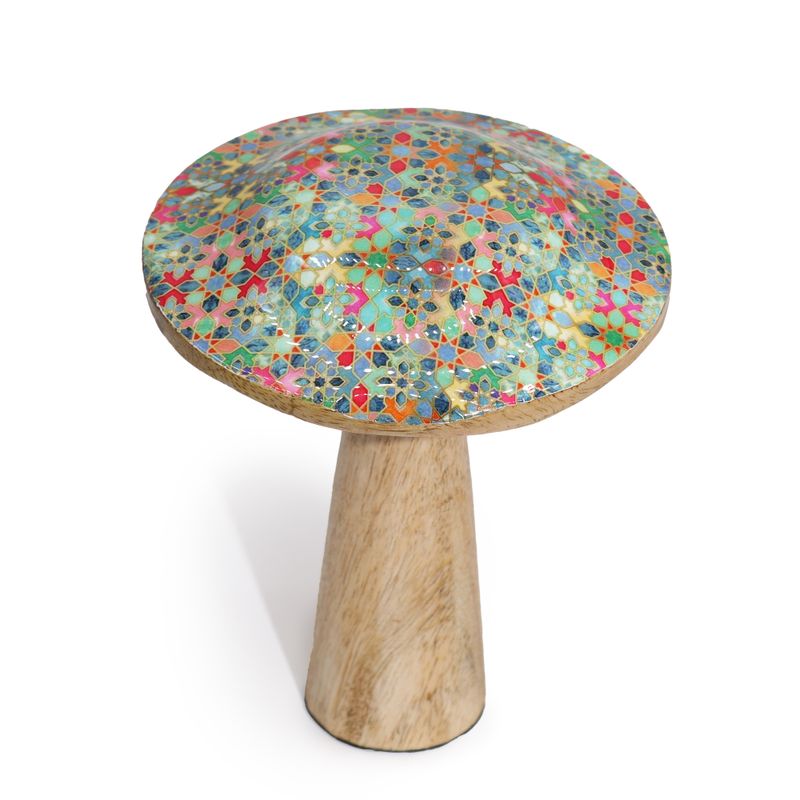 Med Mushroom - 15cm - Mediterranes Fliesenmuster
