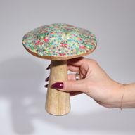 Med Mushroom - 15cm - Mediterranes Fliesenmuster