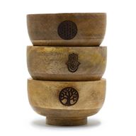 Kleine Ritualschale Räucherkegelhalter 11x6cm - (esoterisch sortiert)