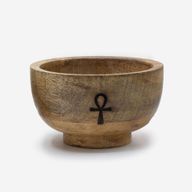 Kleine Ritualschale, Räucherkegelhalter 11 x 6 cm – (verschiedene Fünfecke usw.)