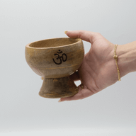 Große Ritualschale Räucherkegelhalter 11x6cm - Lebensbaum