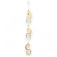 Indisches Glockenspiel - Mondtropfen - 10 Glocken - 6,5x63cm