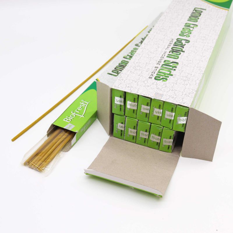 Biofresh Garden Räucherstäbchen - (10 x 50 cm) - Zitronengras