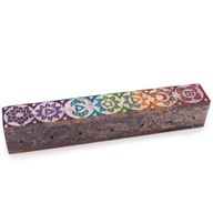 Räucherdose aus Speckstein mit Rauchlöchern 25cm - Chakra