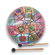Med Happy Trommel Mehrfarbig - 17x13cm