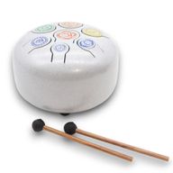 Med Happy Trommel 7 Chakra - 17x13cm