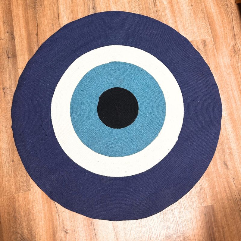 Baumwollteppich - Auge des Schutzes 120 cm