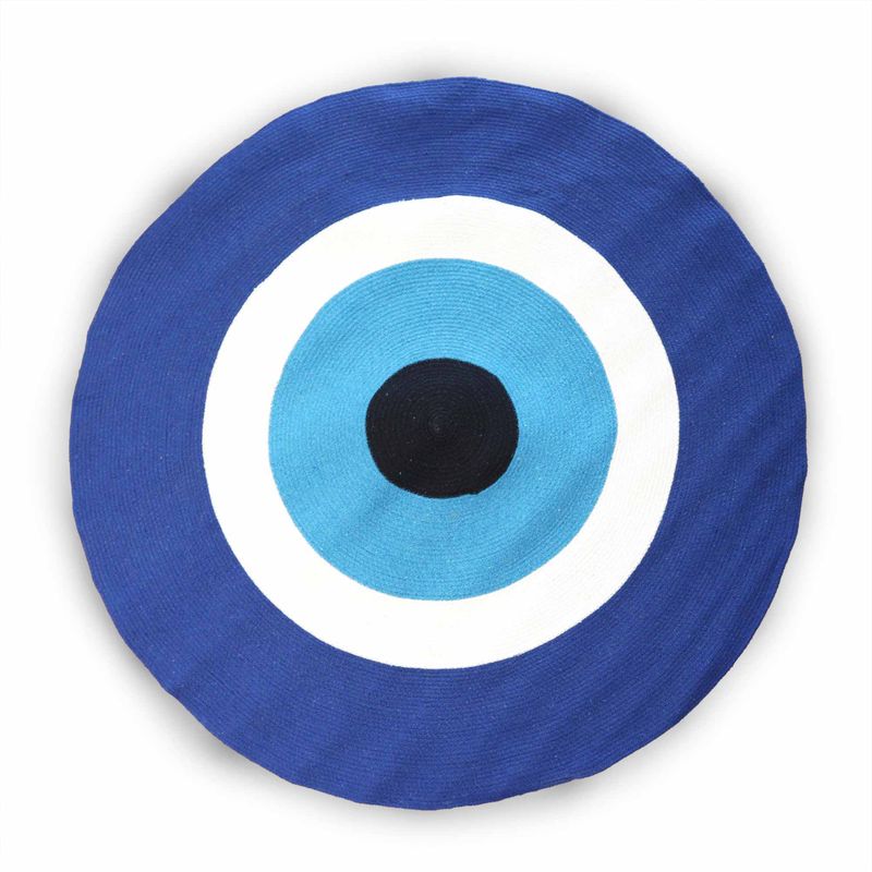 Baumwollteppich - Auge des Schutzes 120 cm
