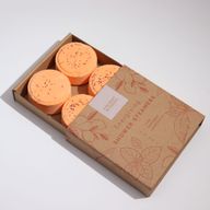Zen-Duschdampfer – Therapie-Wellness-Quartett – Energetisierend (Orange)