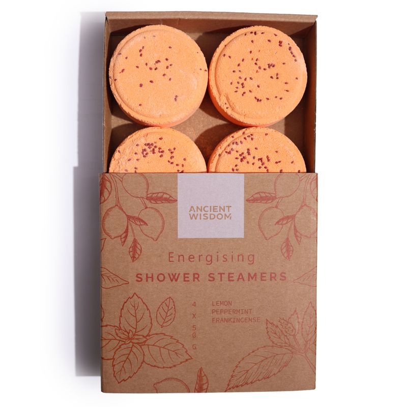 Zen-Duschdampfer – Therapie-Wellness-Quartett – Energetisierend (Orange)