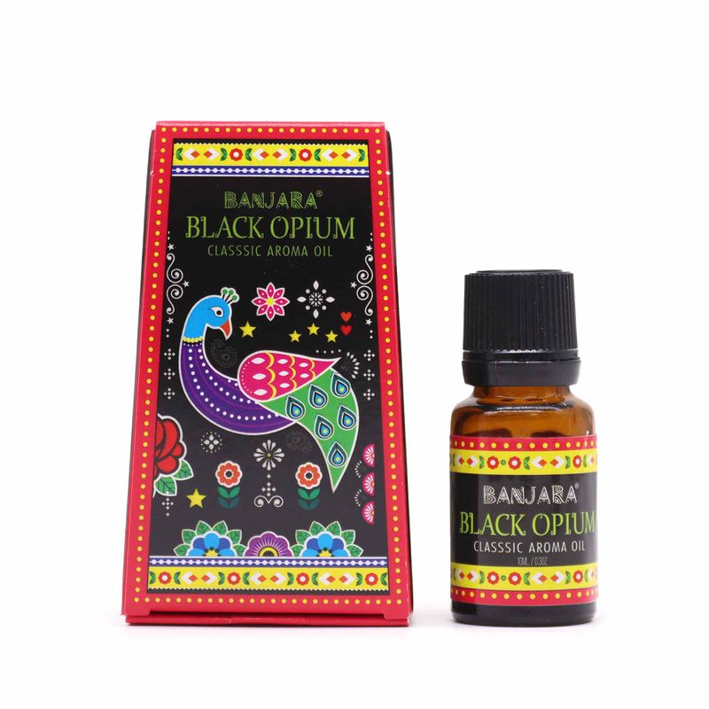 Banjara Indisches Duftöl 10ml - Schwarzes Opium
