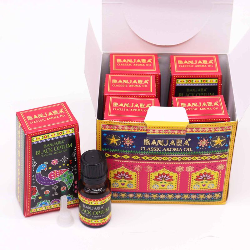 Banjara Indisches Duftöl 10ml - Schwarzes Opium