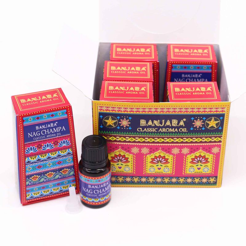Banjara Indisches Duftöl 10 ml – Nag Champa