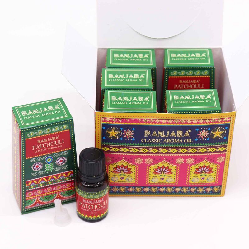Banjara Indisches Duftöl 10ml - Patchouli