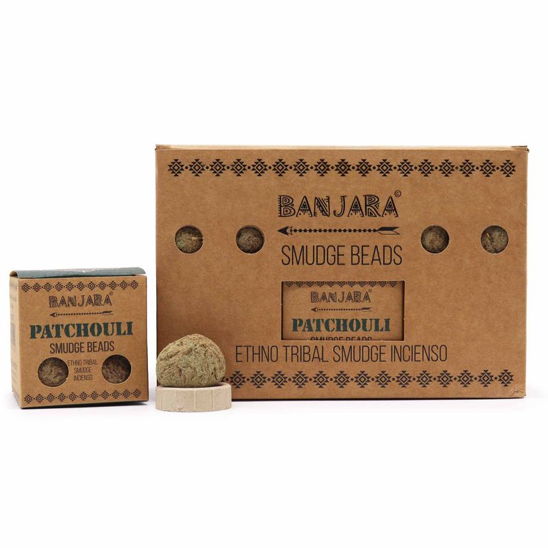Banjara Räucherperlen (fünf) - Patchouli
