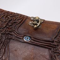 Black Tan-Buch – Dekor „Böser Blick“ – 160 Seiten mit Büttenrand – 17 x 12,5 cm