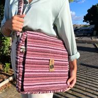 Weiche Banjar Laptoptasche - Zartrosa