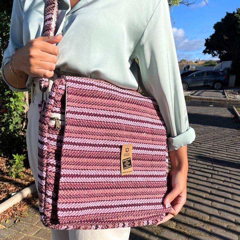 Weiche Banjar Laptoptasche - Zartrosa