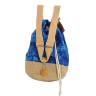 Ganz natürlicher Rucksack - Blue Stonewash - Mandala