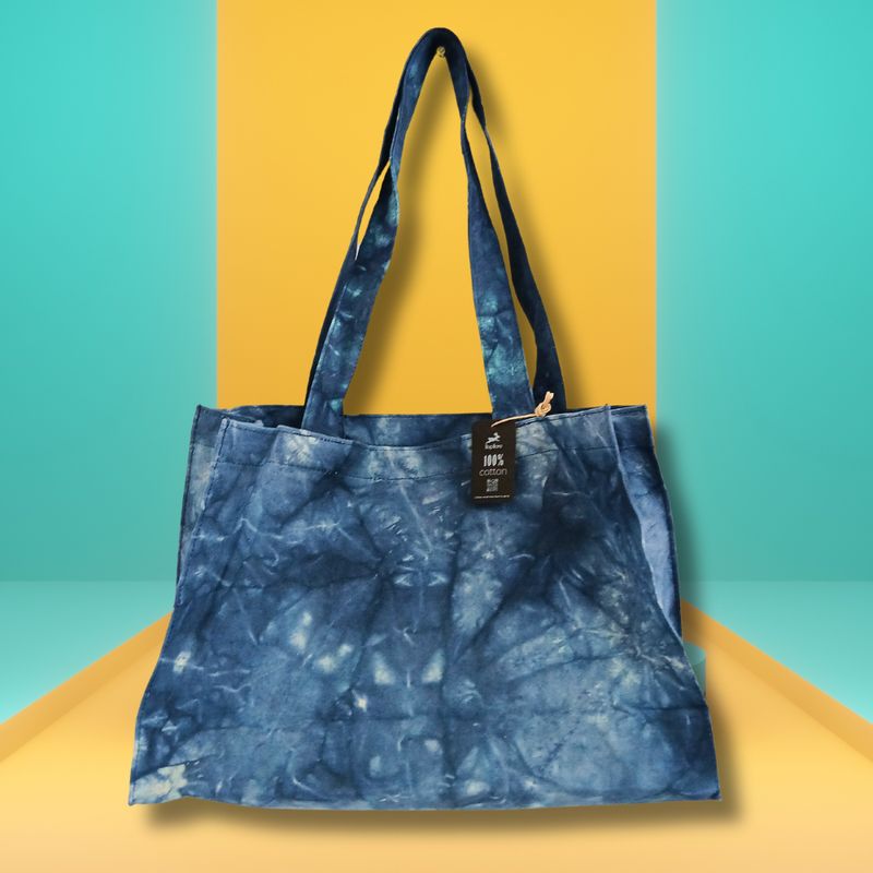 Hop Hare Praktische Tasche - Deep Sea Blue Stonewash-Effekt