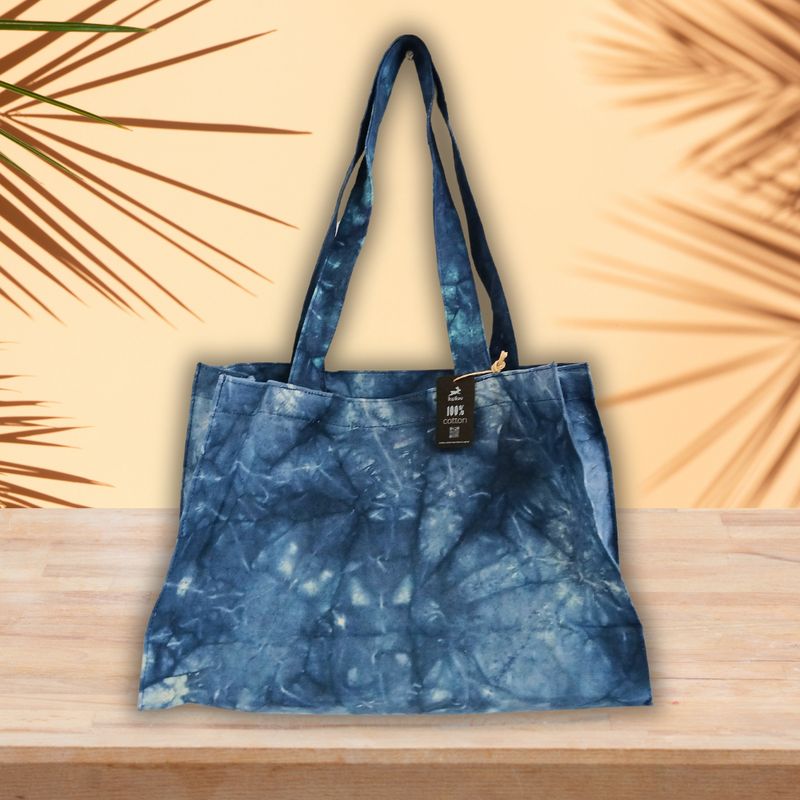 Hop Hare Praktische Tasche - Deep Sea Blue Stonewash-Effekt