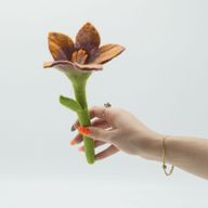 Filzblumen - Lilie (verschiedene Farben)