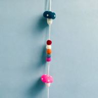 Wandbehang aus Filz – Pilze (zufällige Farben)