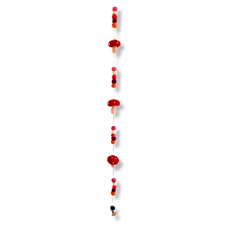 Filz-Wandbehang - Rote Pilze