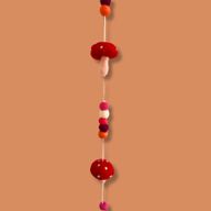 Filz-Wandbehang - Rote Pilze